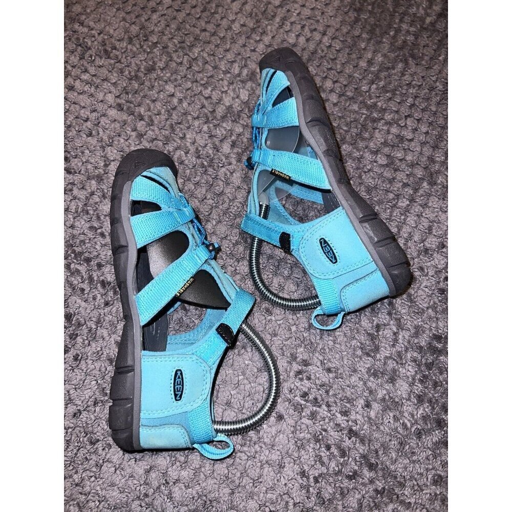 KEEN Seacamp II CNX Size 4 Water Sandals Shoes Outdoor Hiking 1012555 Baltic - Picture 6 of 11